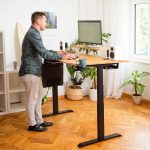 configure height-adjustable desk